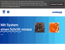 Tablet Screenshot of hagemann-systems.de